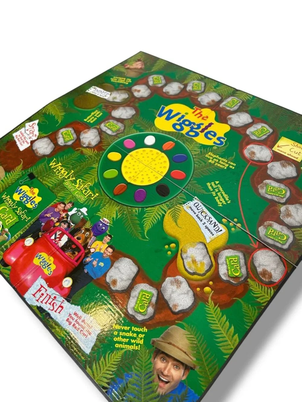 The Wiggles Wiggly Safari Board Game With Animal Sounds Complete Set Family Game